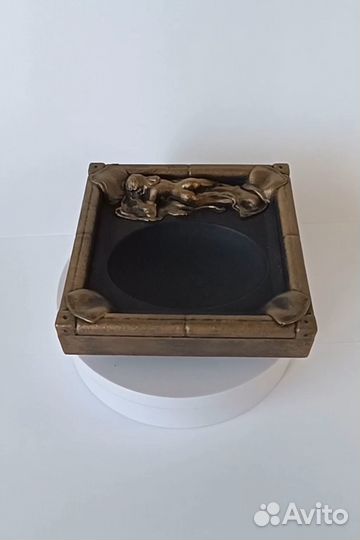 Пепельница ручной работы Afrodita bronze