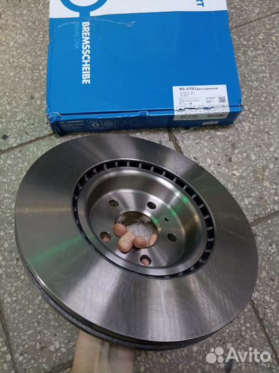 Диск тормозной передний Porsche Macan, Audi A6, Q5