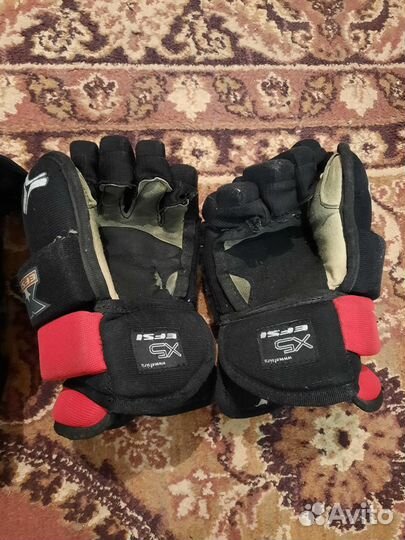 Краги хоккейные, налокотники хоккейные