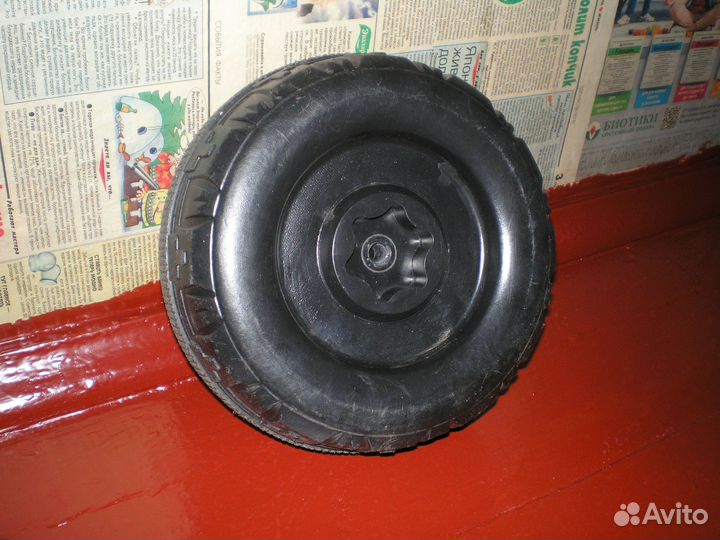 Колесо и редуктор для детского электромобиля