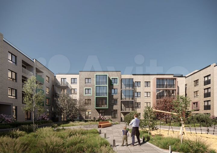 2-к. квартира, 76,7 м², 4/5 эт.