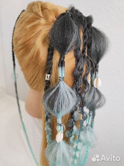 Афрорезинка афрохвост многоразовый