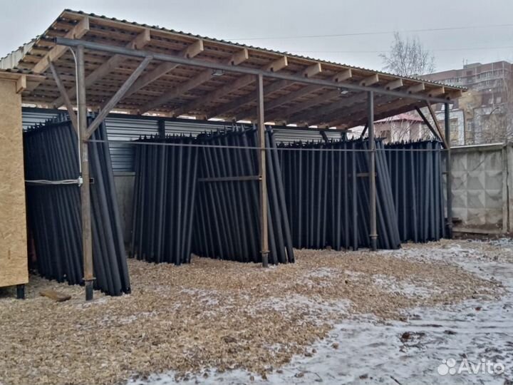 Винтовые сваи. Установка под ключ