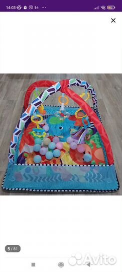 Развивающий коврик