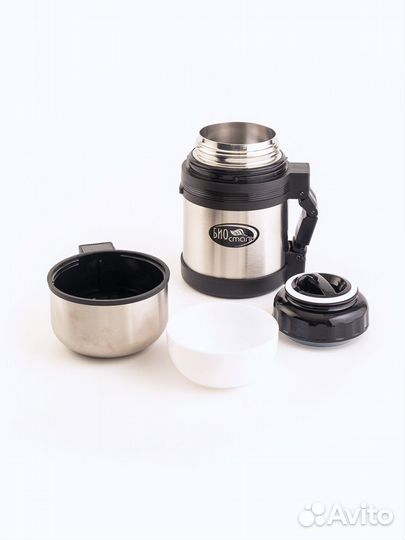 Термос biostal NG-600-1 0,6л. для чая и еды турист