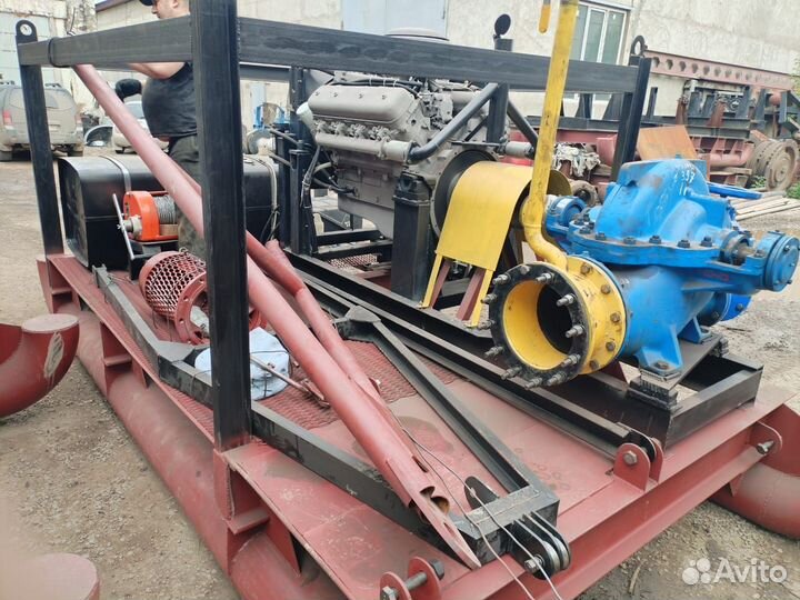 Дизельная насосная станция 1д800-56