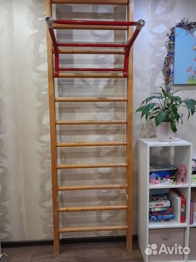 Детская шведская стенка деревянная