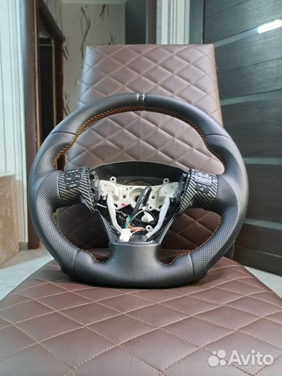 Сделаю.анатомию вашего руля и перетяжка