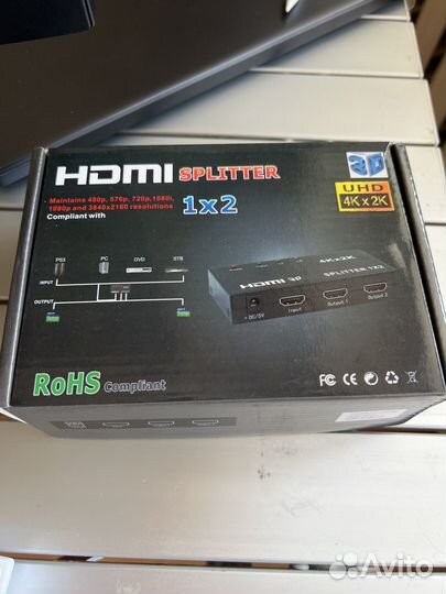 Разветвитель hdmi splitter