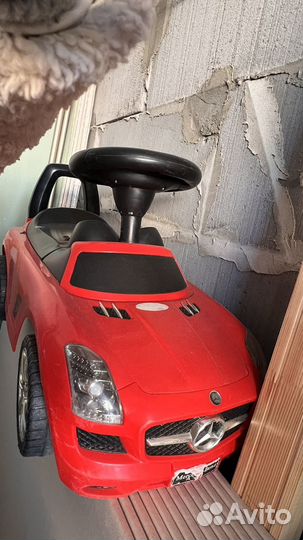 Толокар машинка mercedes