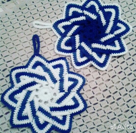 Кухонные прихватки Весенние краски