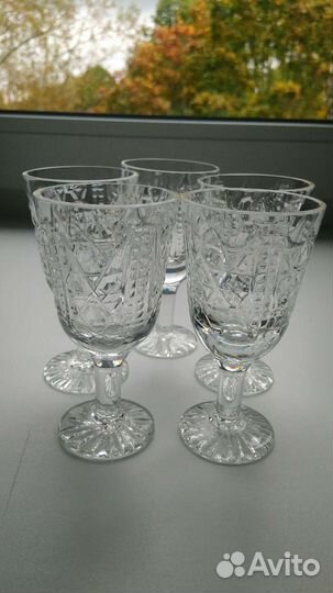 Рюмки стопки хрустальные времен СССР