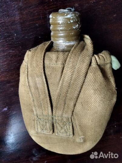 Фляжка армейская СССР алюминиевая