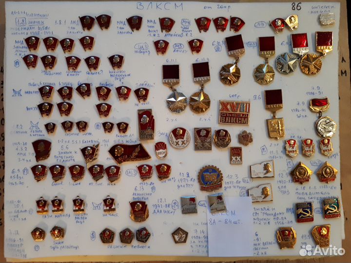 Значки СССР 