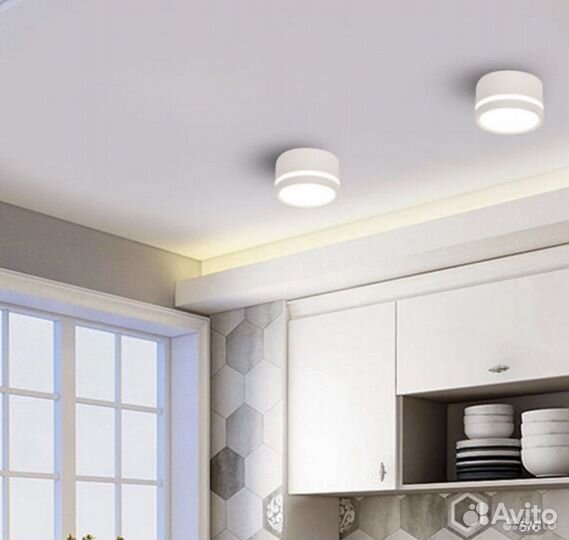 Светодиодные светильники двух видов