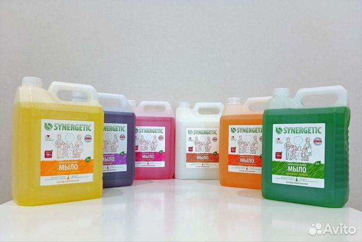 Бытовая химия Синергетик (слив лето)