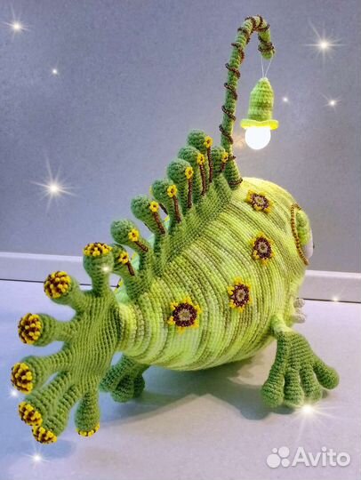 Рыба ночник вязаная