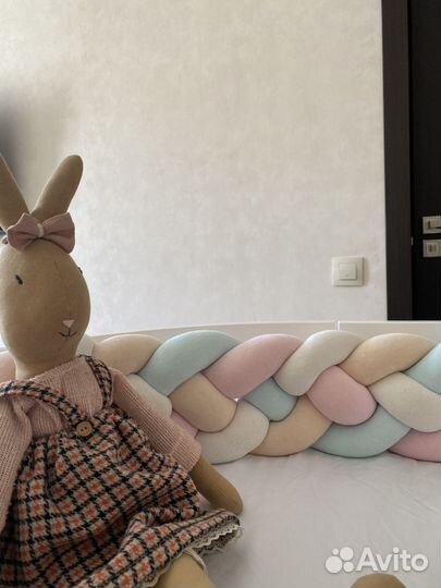 Бортик косичка