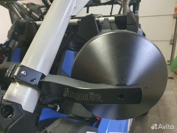 Круглые сферические зеркала 1.75-2 для Багги/UTV