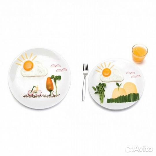 Силиконовая форма для яичницы Солнышко