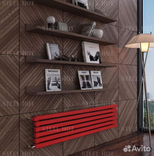 Вертикальный радиатор Steel от производителя