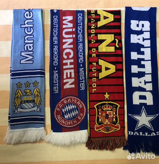 Футбольные шарфы,читайте описание
