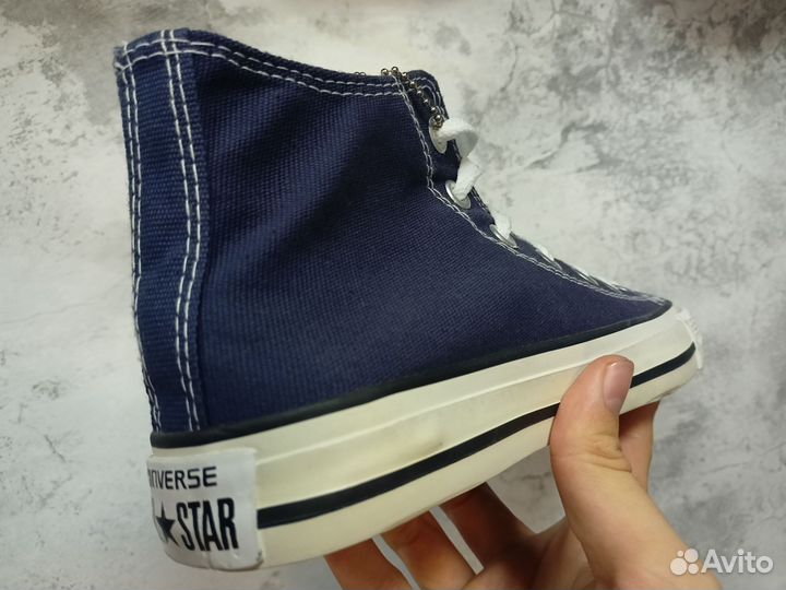 Кеды Converse blue high