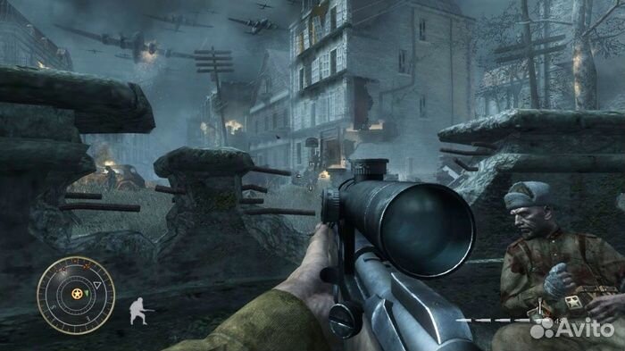 Call of Duty 5 : World AT War Xbox 360 рус. б\у
