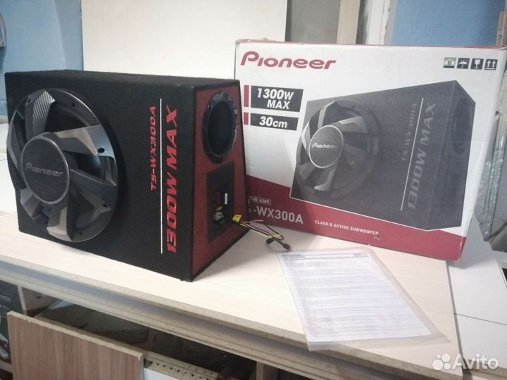 Сабвуфер Pioneer ts-wx300a