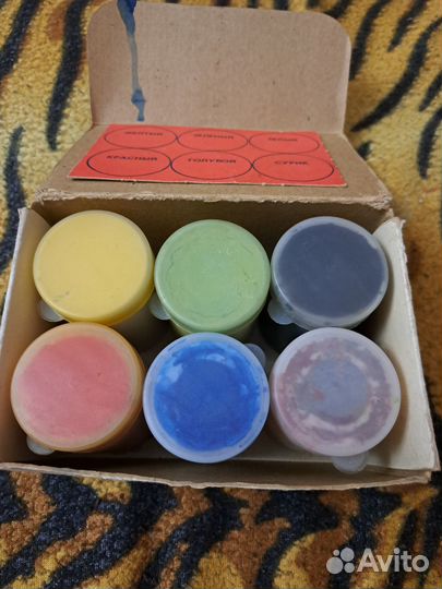 Краски гуашь СССР