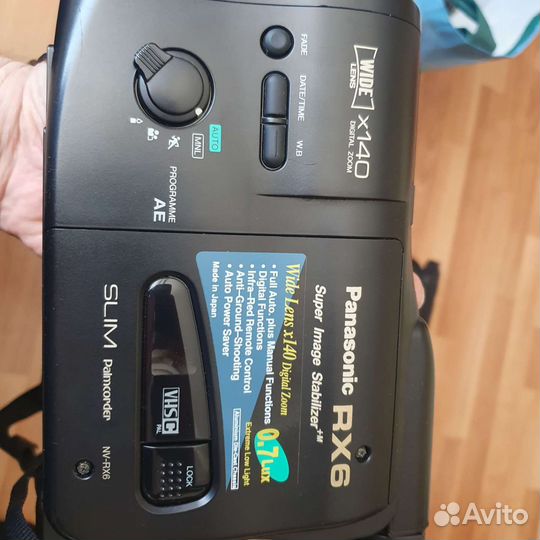 Кинокамера Panasonic RX6