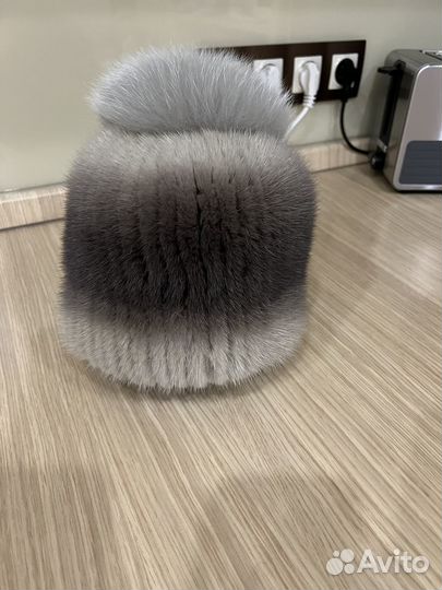 Шапка норковая женская