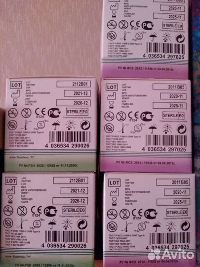 Иглы для шприц ручек