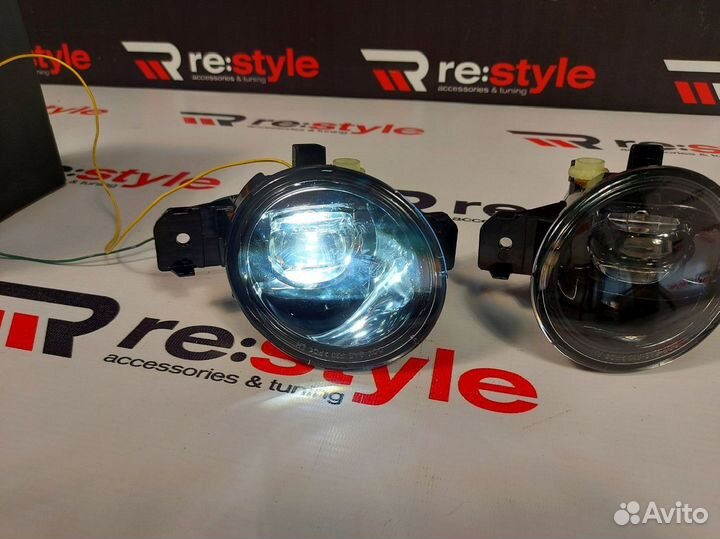 Туманки Nissan 2 уха LED dlaa NS0134