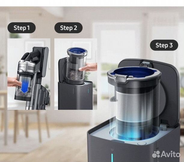 Устройство для очистки контейнера Samsung jet