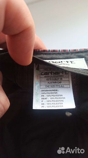 Carhartt бейсболка (оригинал)