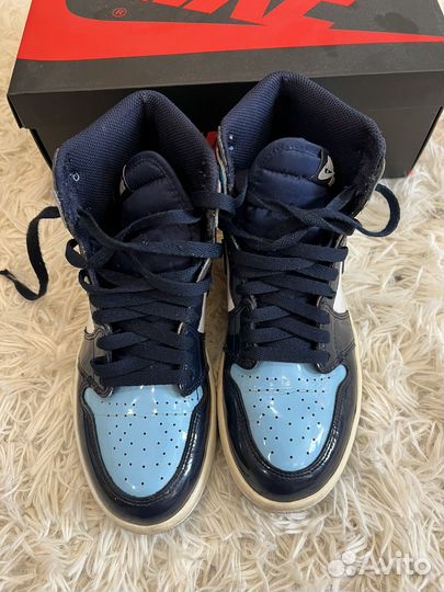 Air jordan 1 retro blue chill 2019