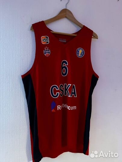 Баскетбольная майка цска