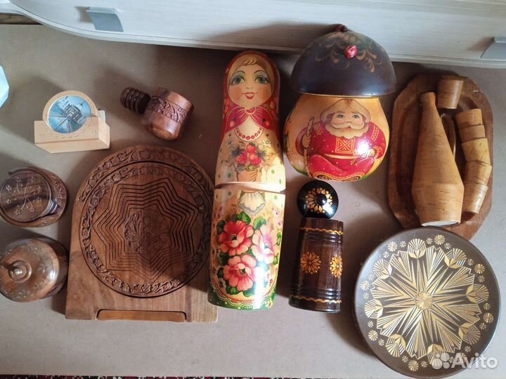 Посуда дерево.ссср и другое