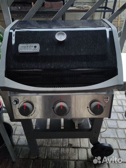 Газовый гриль weber бу