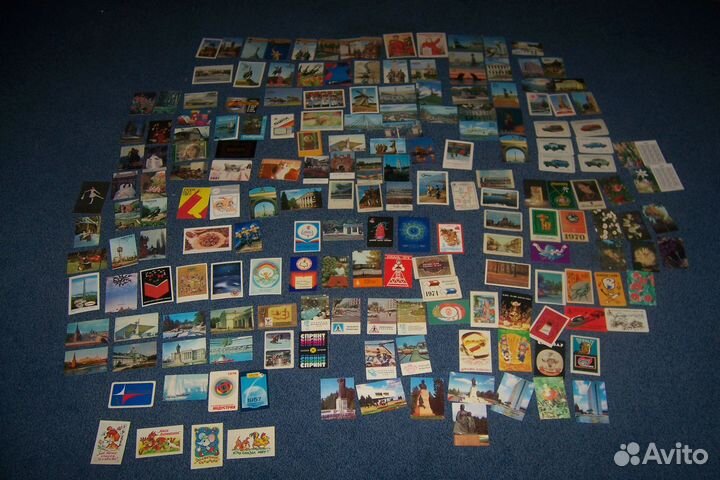 Календарики советские СССР