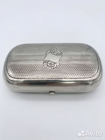 Портсигар серебро 84 проба