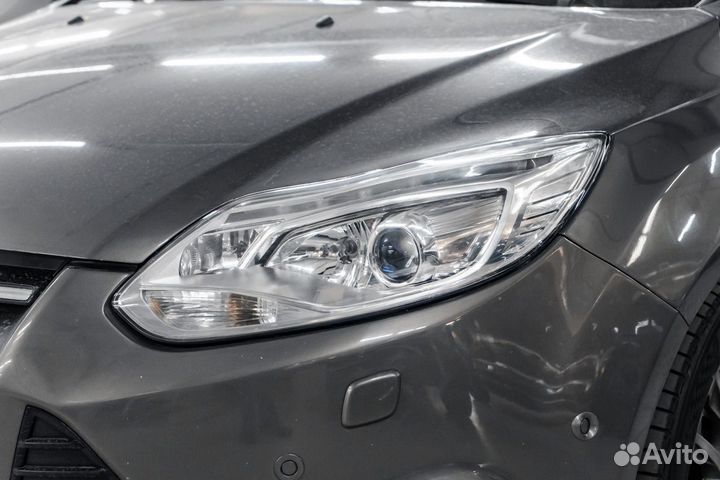 Стекло фары Ford Focus 2 2008-2011 рестайлинг
