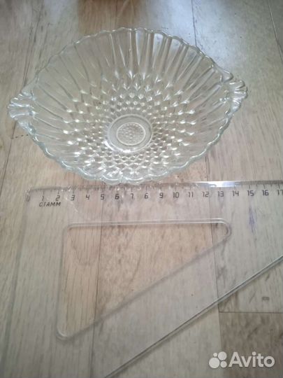 Икорница хрусталь СССР