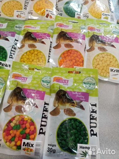 Уловистая приманка, насадки пуффи, puffi