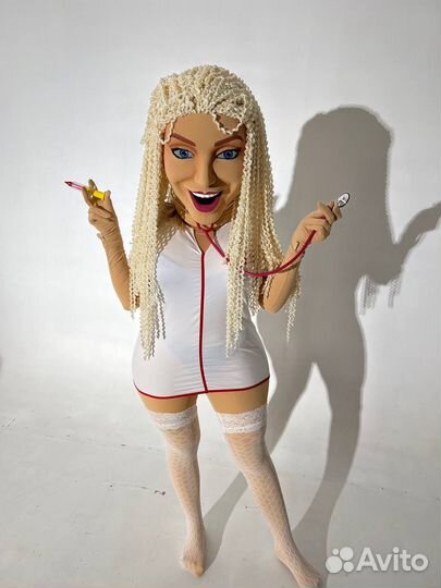 Шуточный стриптиз. Ростовая кукла. Подарок мужчине