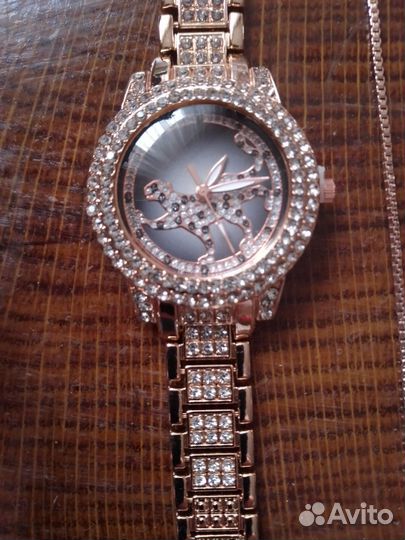 Часы, браслет, кольцо, серьги кулон, женский