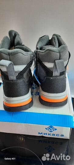 Ботинки зимние для мальчика 27 новые