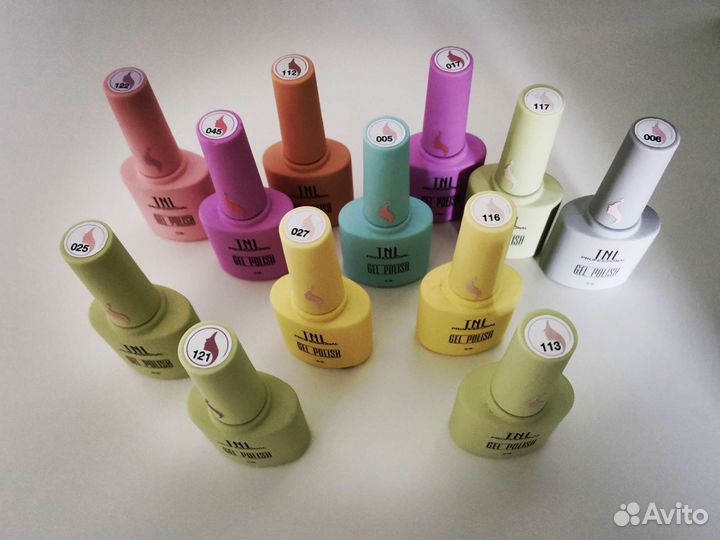 Гель-лаки для ногтей TNL