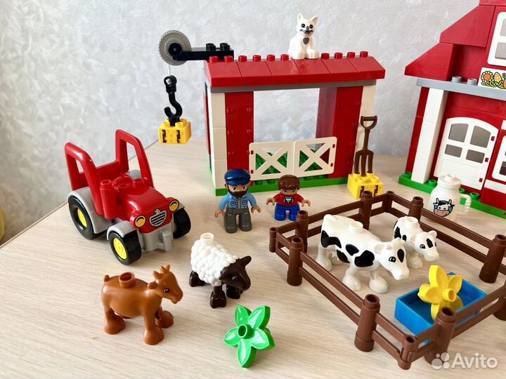 Lego Duplo 10869 Большая ферма + допы
